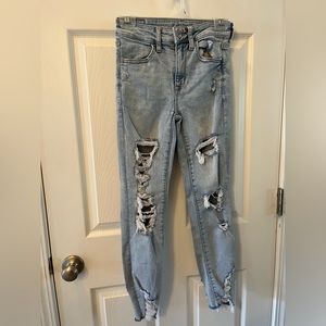 American Eagle Next Level Distressed Jeggings